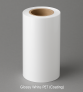 光沢のある白いPET(コーティング)